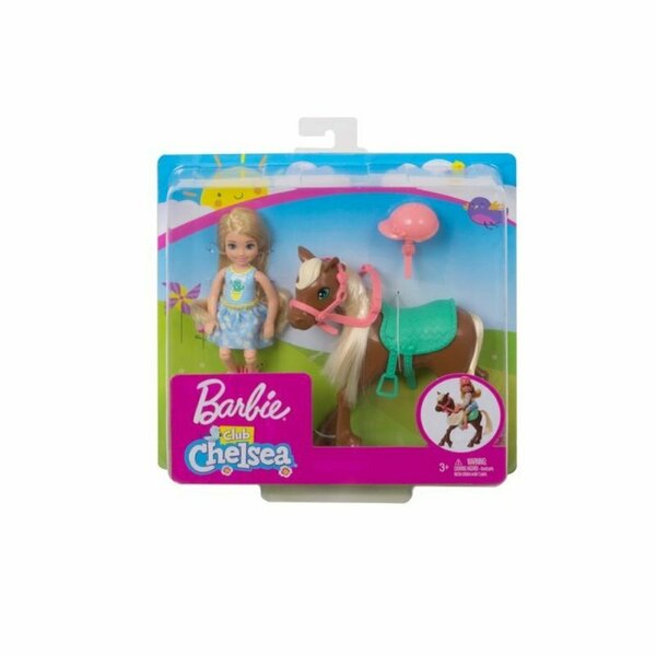 Barbie CHELSEA & PONY 3Y+ GHV78